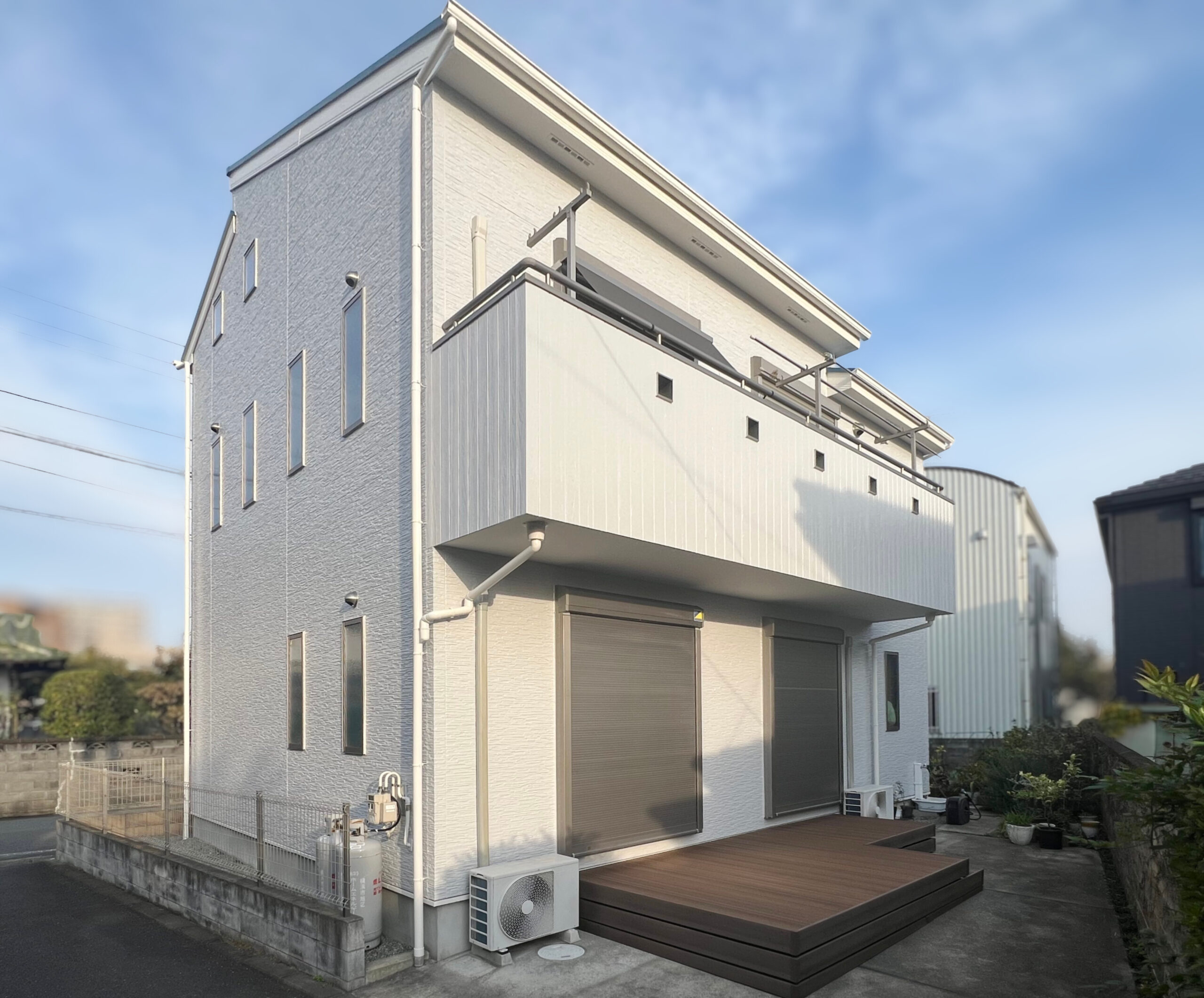 外壁塗装工事　施工後